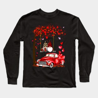 Gnome Couple Valentine Long Sleeve T-Shirt